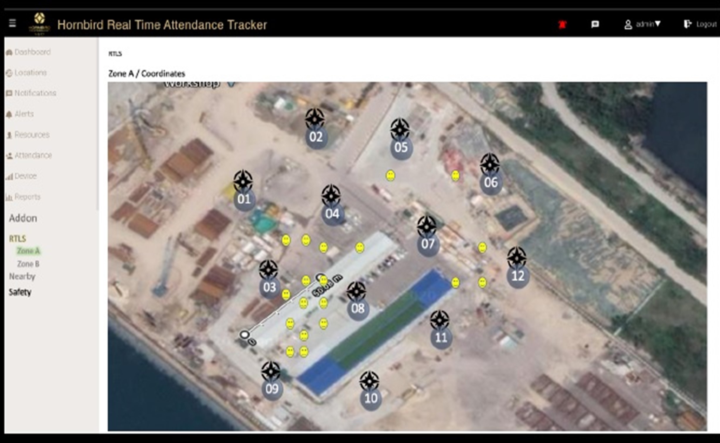 BLE Material & Attendance Tracker