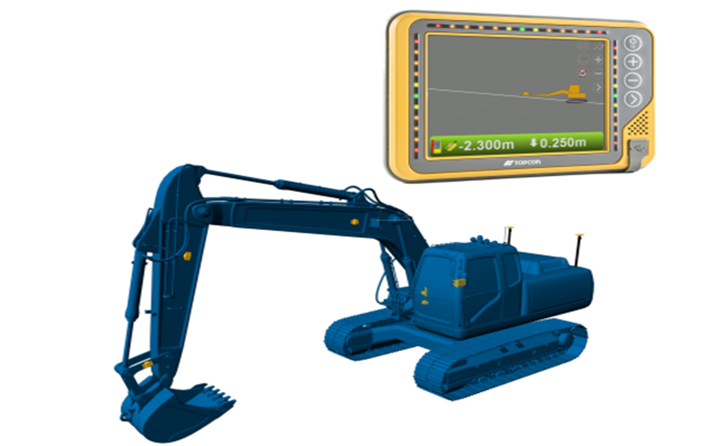 TOPCON 3DMC X53x Indicate Control System