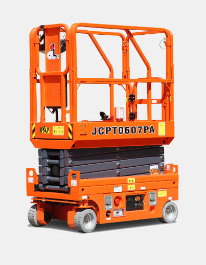 DINGLI All Electric (Hydraulic Oil-free) Mobile Elevating Work Platforms Model: JCPT0507PA, JCPT0607PA, JCPT0708PA, JCPT0807PA, AMWP7-8100L